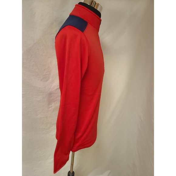 MLB St Louis Cardinals Baseball Mens Small Red 1/4 Zip Pullover Jacket NWT - Picture 8 of 12